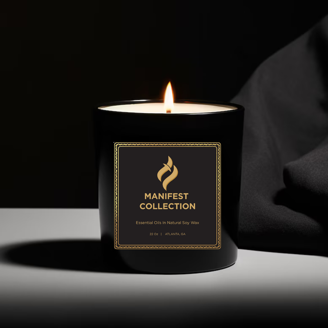 Manifest Candle - Black