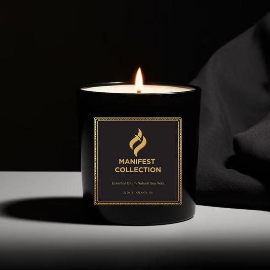 Manifest Candle - Black
