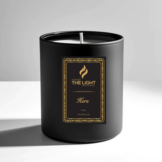 His & Her Candle